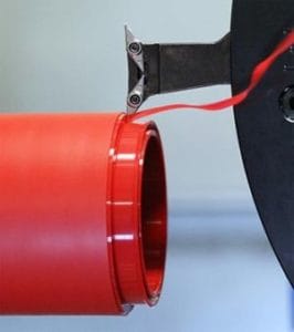 Gedrehte Dichtung aus H-ECOPUR